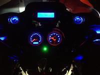 Gauges installed in bikes_____Gauge clusters